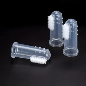 Super New Soft Pet Finger Toothbrush with Box Dog Cat Cleaning Pet Supplies Toy Teddy Dog Brush Bad Breath Tartar Teeth Tool