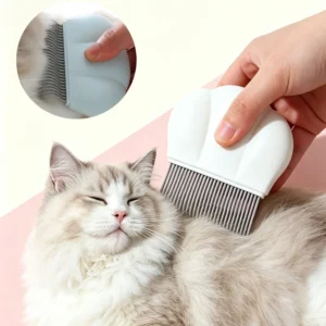 Pet Grooming Brush for Cats Dogs Comb Silicone Massage Remove Loose Hair Massage Cleaning Groomer Supplies
