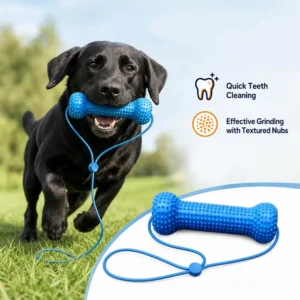 Pet Teeth Grinding Brushing Stick Quick Teeth Cleaning Chew Toy for Dogs Cats