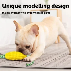 Chewing Brush Dog Toy Toothbrush - Self-cleaning chewing toy, suitable for young dogs to chew on, a dental toy for pet teeth