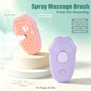 2026 Hot 3in1 Cat Comb Brush Electric Spray Cat Steam Brush Spray Cat Hair Brushes for Massage Pet Float remover Cat Supplies
