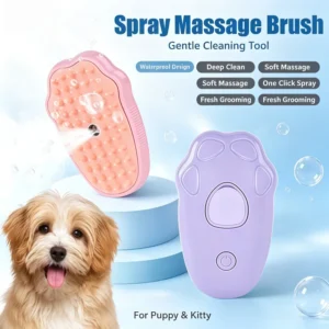 2026 New 3in1 Cat Comb Brush Electric Spray Cat Steam Brush Spray Cat Hair Brushes for Massage Pet Float remover Cat Supplies