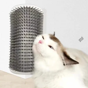 Self Grooming Cat Brush Corner Scratcher Massage Comb Hair Removal Deshedding Brush Wall Mounted Cat Grooming Toy Pet Tool